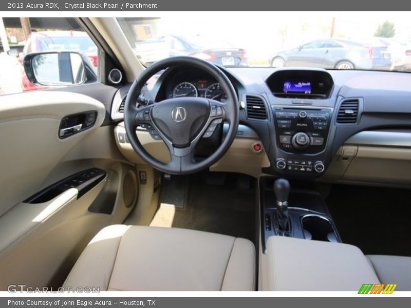 Crystal Black Pearl / Parchment 2013 Acura RDX