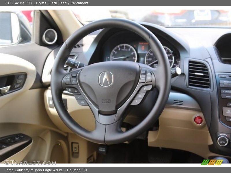 Crystal Black Pearl / Parchment 2013 Acura RDX