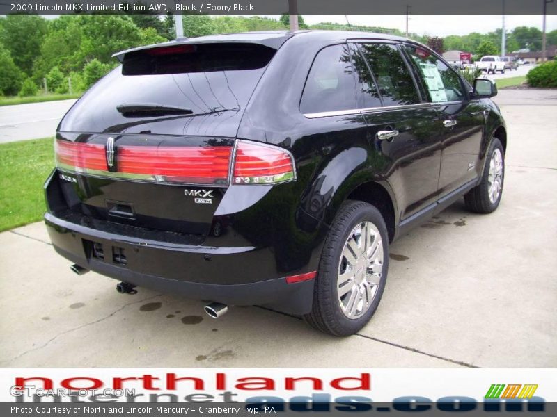 Black / Ebony Black 2009 Lincoln MKX Limited Edition AWD