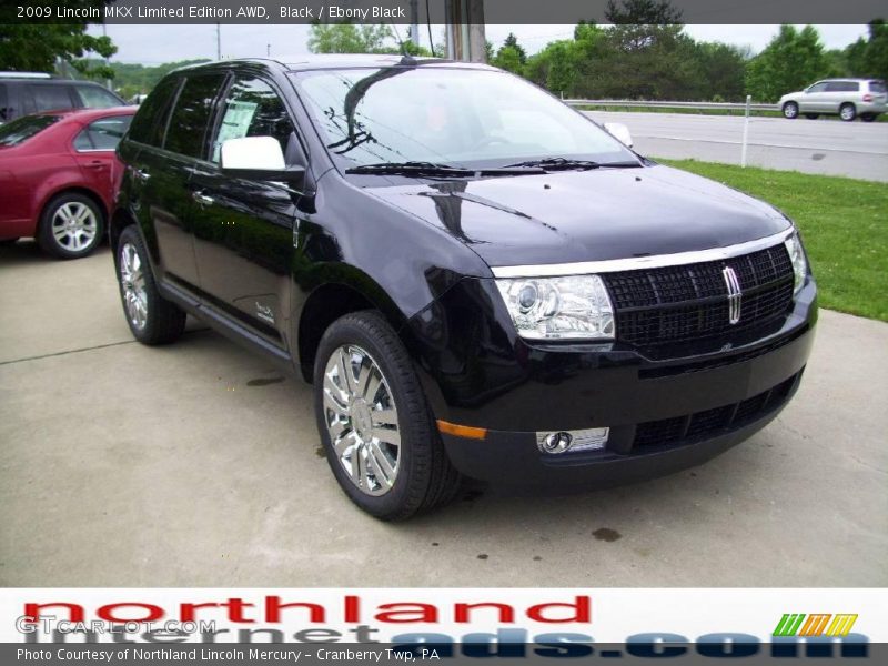 Black / Ebony Black 2009 Lincoln MKX Limited Edition AWD
