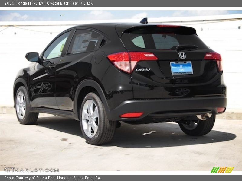 Crystal Black Pearl / Black 2016 Honda HR-V EX