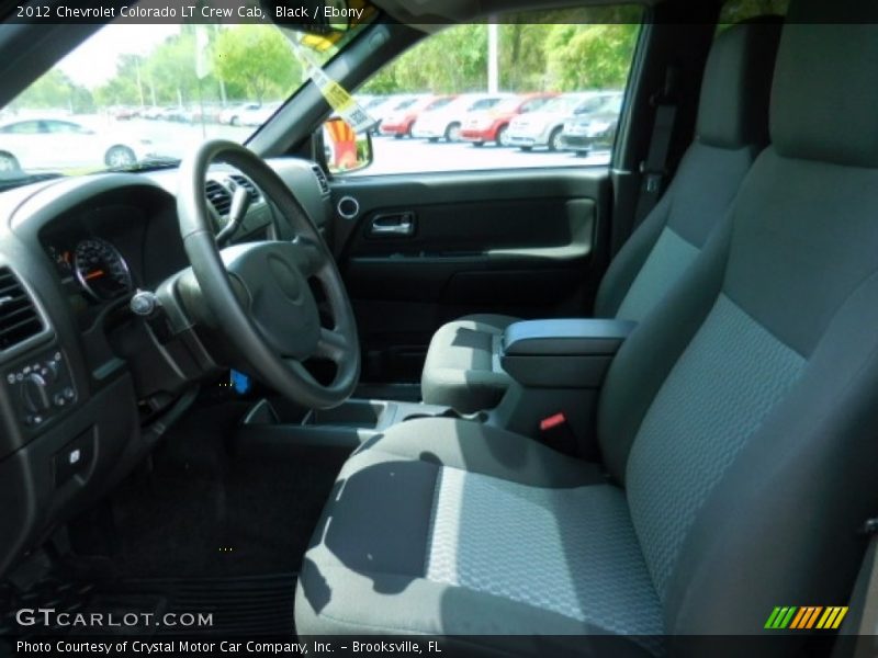 Black / Ebony 2012 Chevrolet Colorado LT Crew Cab