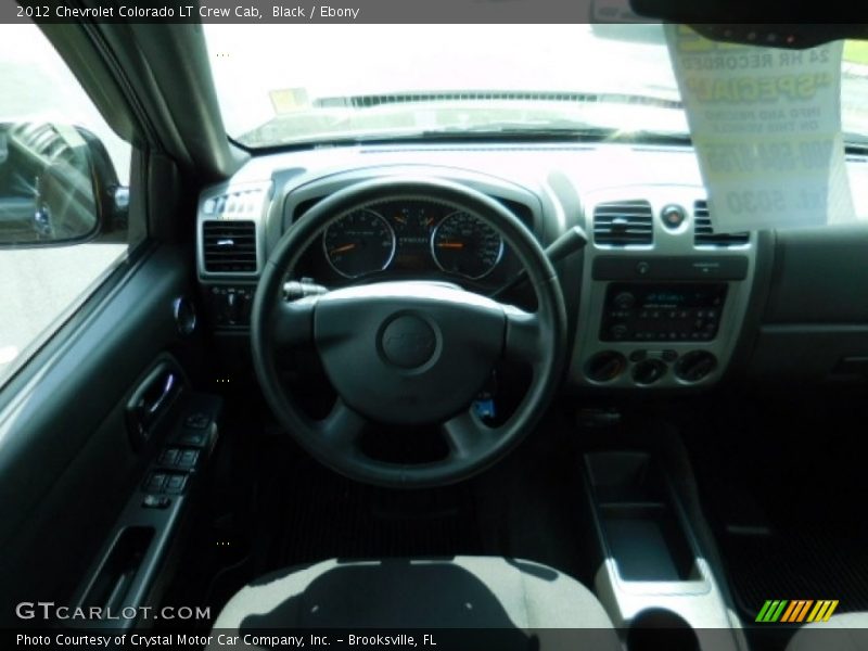 Black / Ebony 2012 Chevrolet Colorado LT Crew Cab