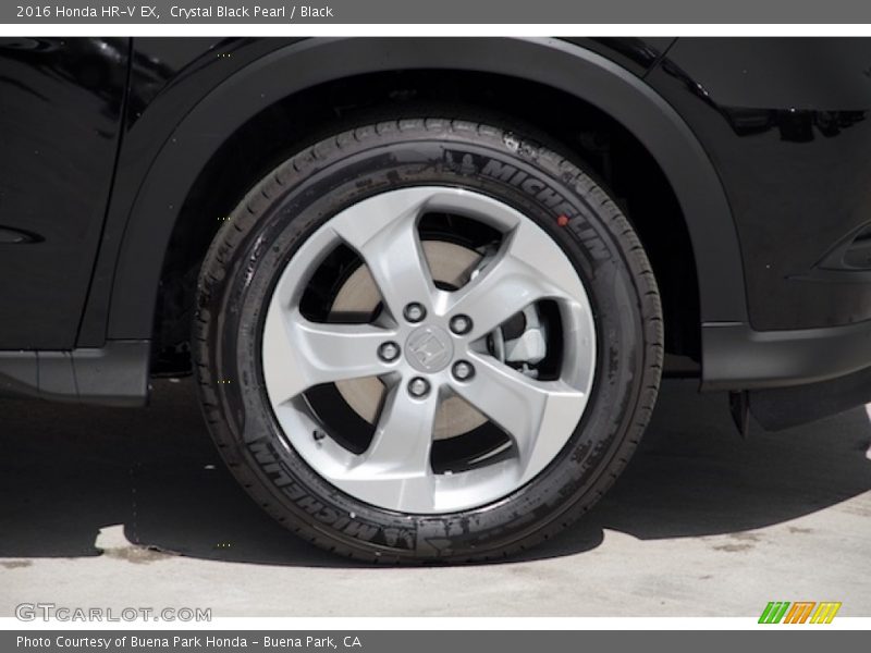 Crystal Black Pearl / Black 2016 Honda HR-V EX