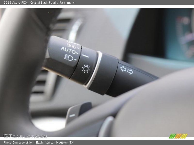 Crystal Black Pearl / Parchment 2013 Acura RDX