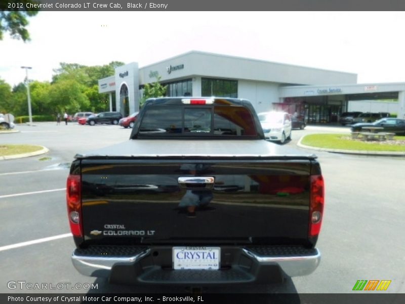 Black / Ebony 2012 Chevrolet Colorado LT Crew Cab