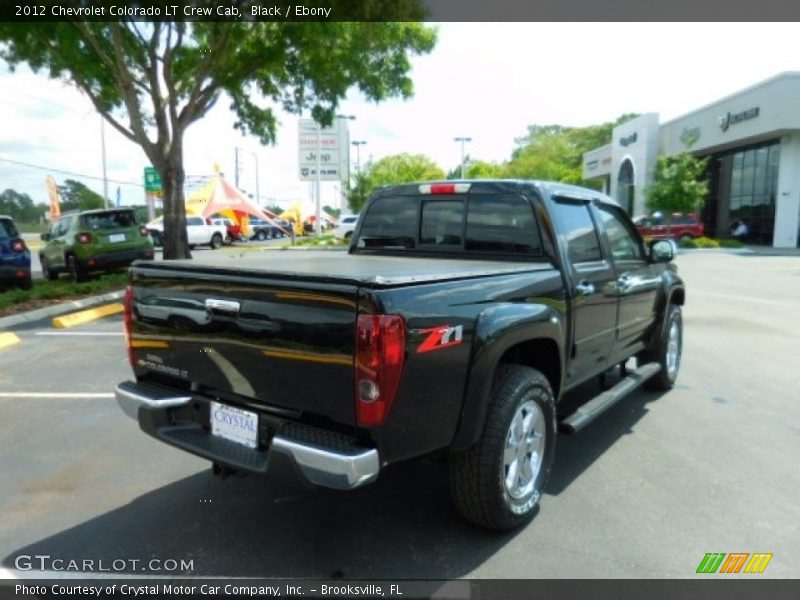 Black / Ebony 2012 Chevrolet Colorado LT Crew Cab