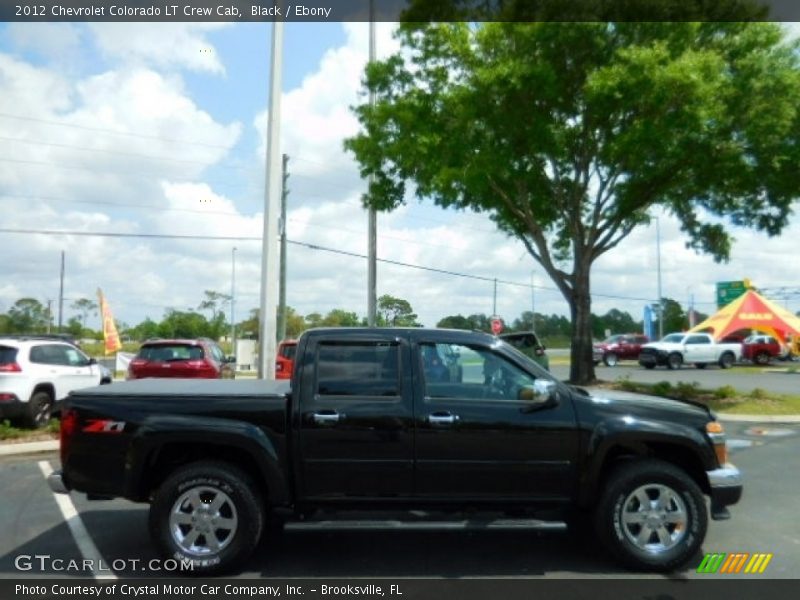 Black / Ebony 2012 Chevrolet Colorado LT Crew Cab