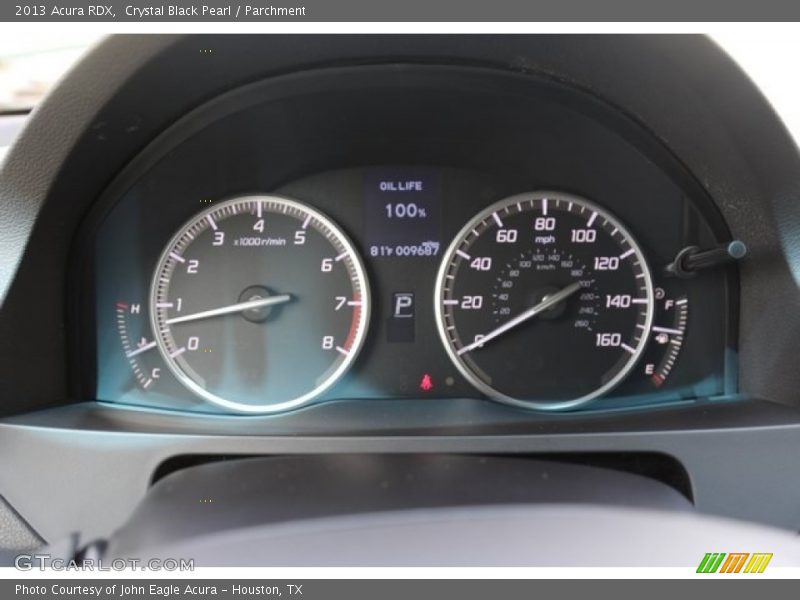 Crystal Black Pearl / Parchment 2013 Acura RDX
