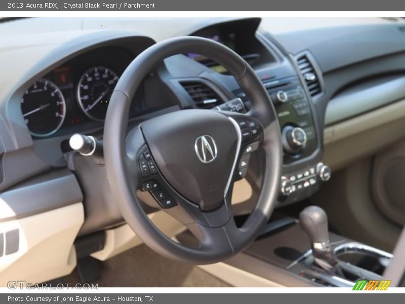 Crystal Black Pearl / Parchment 2013 Acura RDX