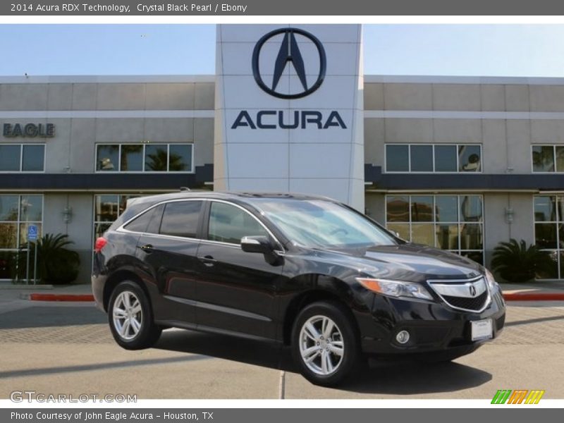 Crystal Black Pearl / Ebony 2014 Acura RDX Technology