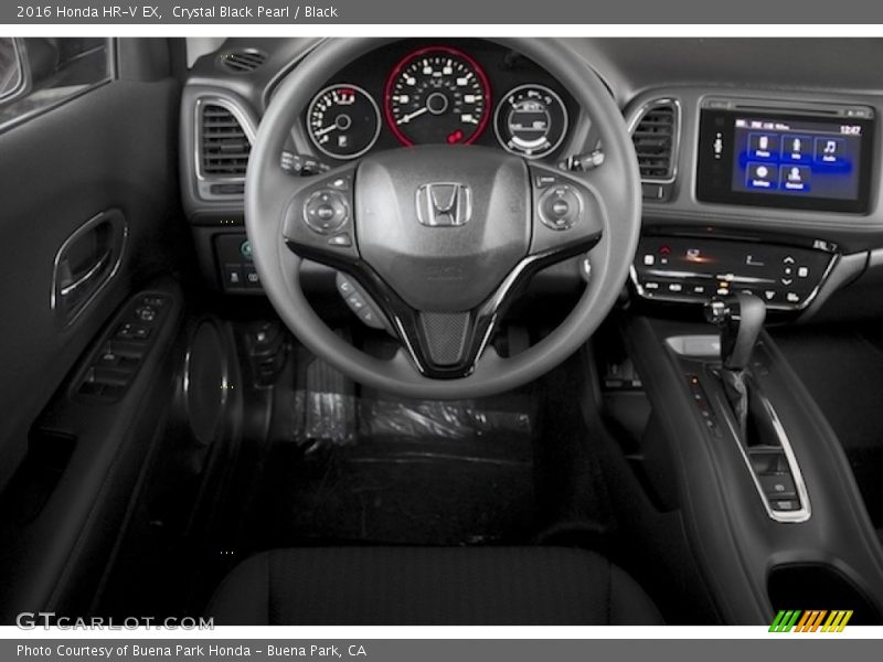 Crystal Black Pearl / Black 2016 Honda HR-V EX
