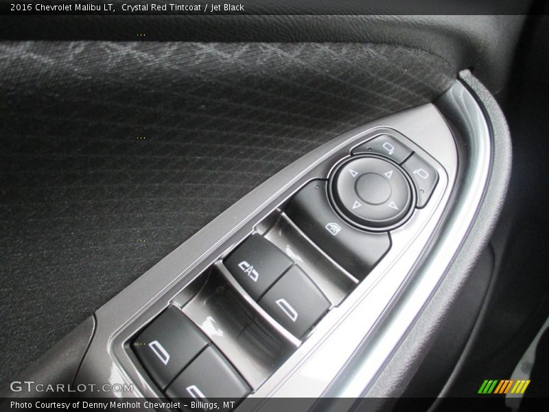 Crystal Red Tintcoat / Jet Black 2016 Chevrolet Malibu LT