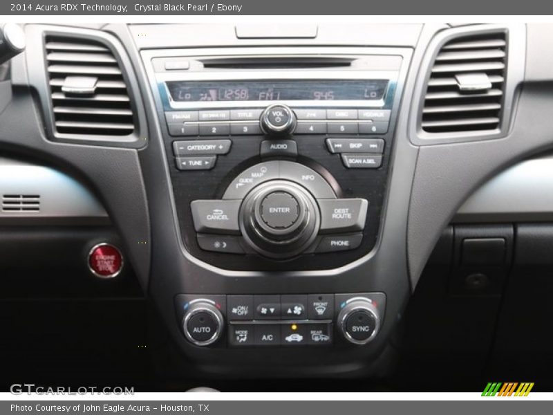 Crystal Black Pearl / Ebony 2014 Acura RDX Technology