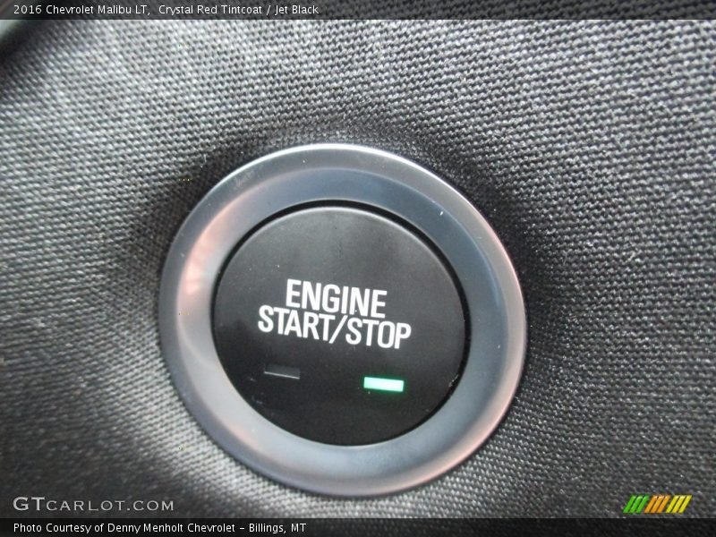 Crystal Red Tintcoat / Jet Black 2016 Chevrolet Malibu LT