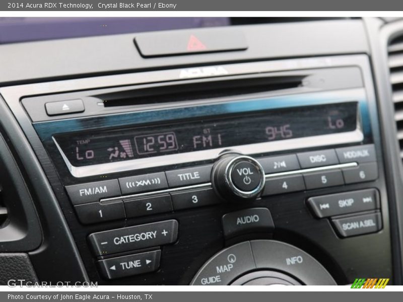 Crystal Black Pearl / Ebony 2014 Acura RDX Technology