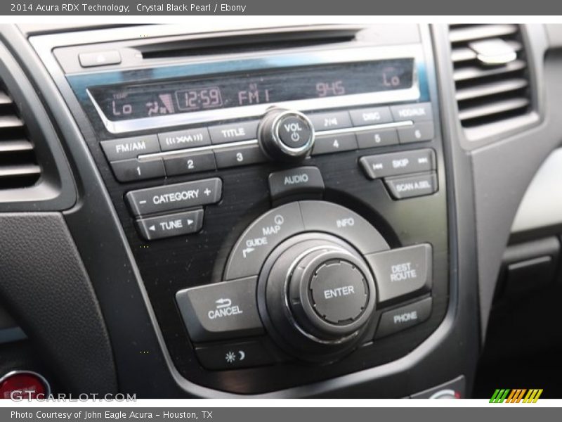 Crystal Black Pearl / Ebony 2014 Acura RDX Technology