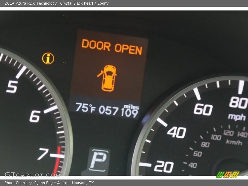 Crystal Black Pearl / Ebony 2014 Acura RDX Technology