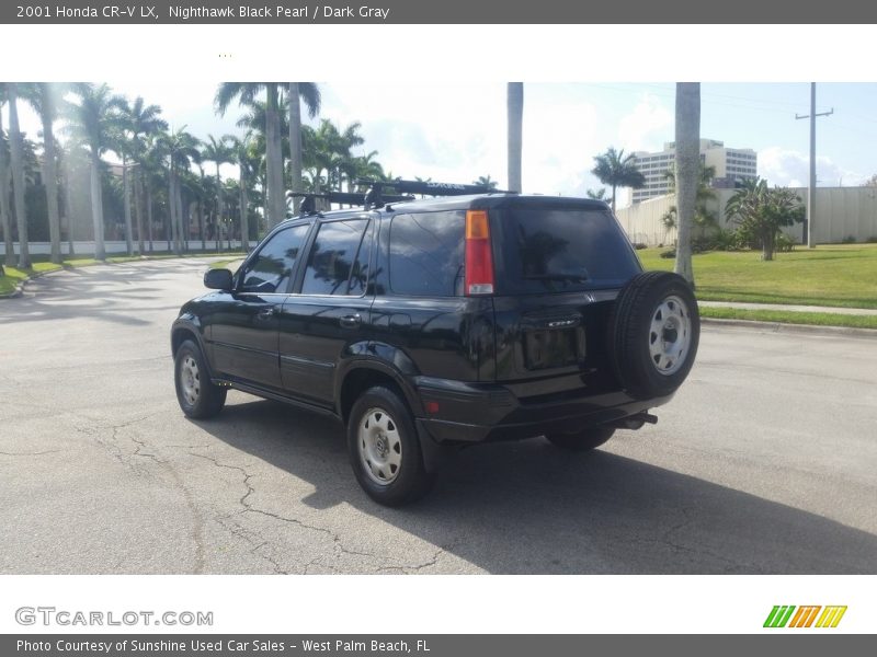 Nighthawk Black Pearl / Dark Gray 2001 Honda CR-V LX