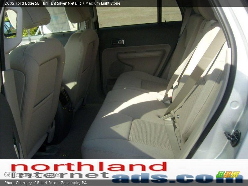 Brilliant Silver Metallic / Medium Light Stone 2009 Ford Edge SE
