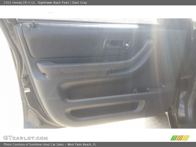 Nighthawk Black Pearl / Dark Gray 2001 Honda CR-V LX
