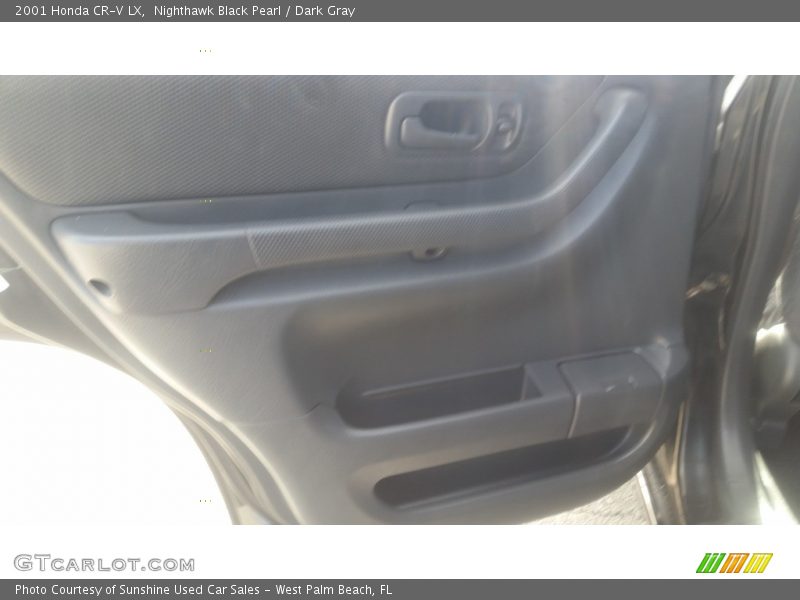Nighthawk Black Pearl / Dark Gray 2001 Honda CR-V LX