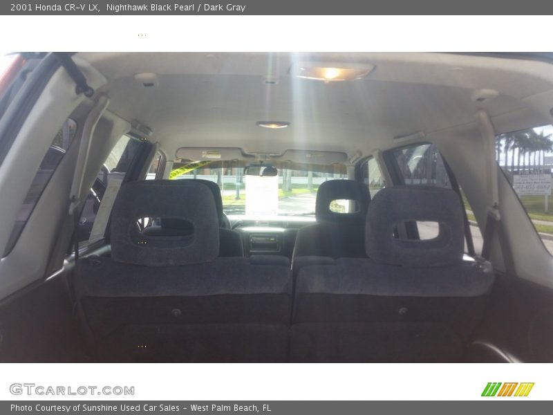 Nighthawk Black Pearl / Dark Gray 2001 Honda CR-V LX