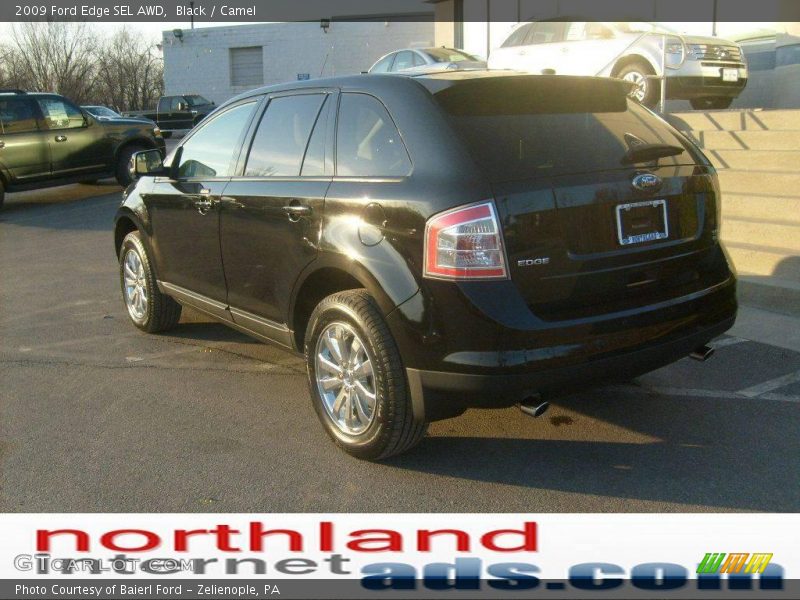 Black / Camel 2009 Ford Edge SEL AWD