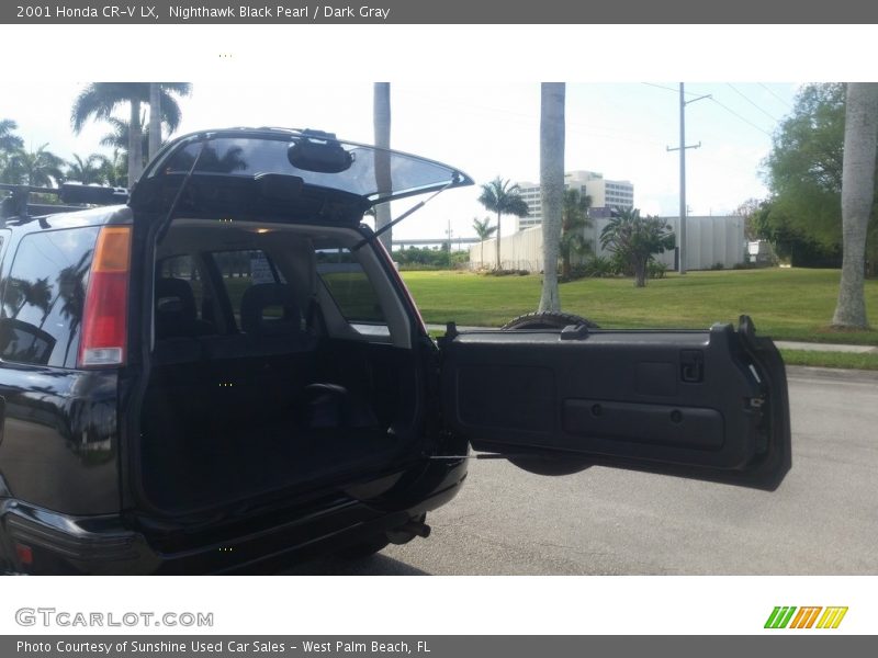 Nighthawk Black Pearl / Dark Gray 2001 Honda CR-V LX