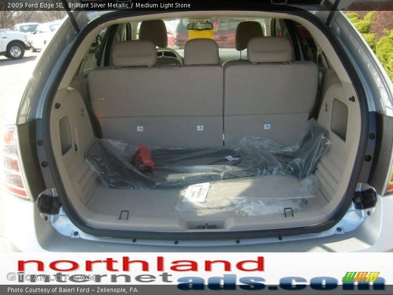 Brilliant Silver Metallic / Medium Light Stone 2009 Ford Edge SE