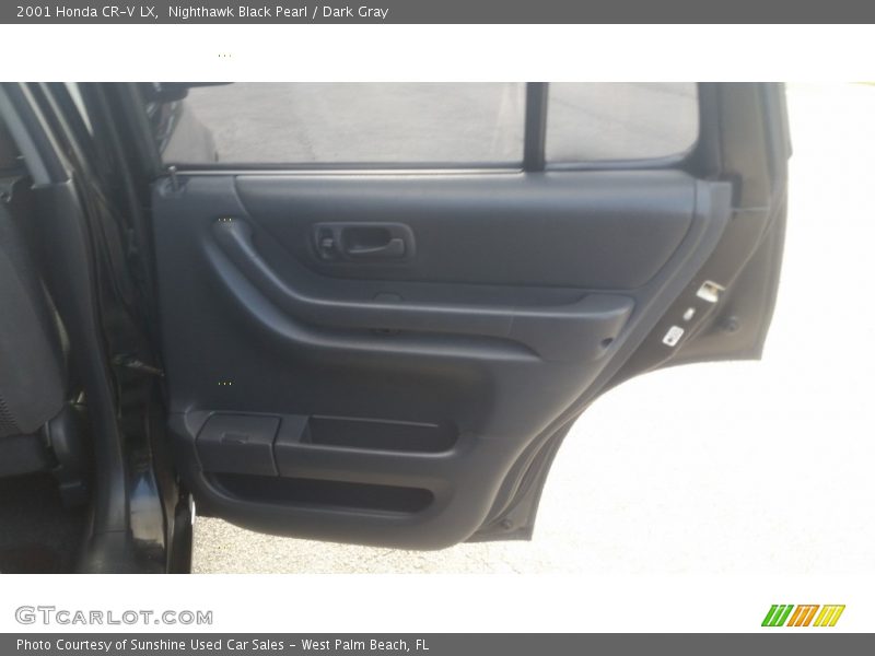 Nighthawk Black Pearl / Dark Gray 2001 Honda CR-V LX