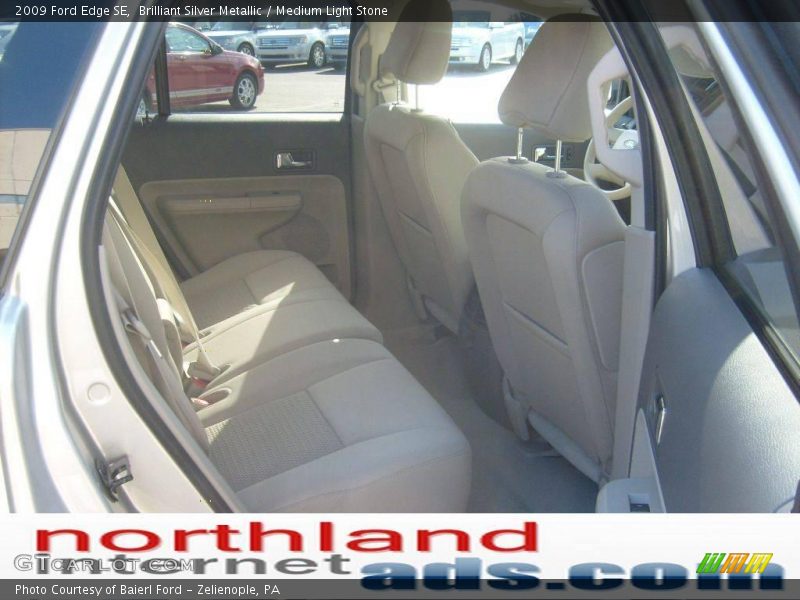 Brilliant Silver Metallic / Medium Light Stone 2009 Ford Edge SE