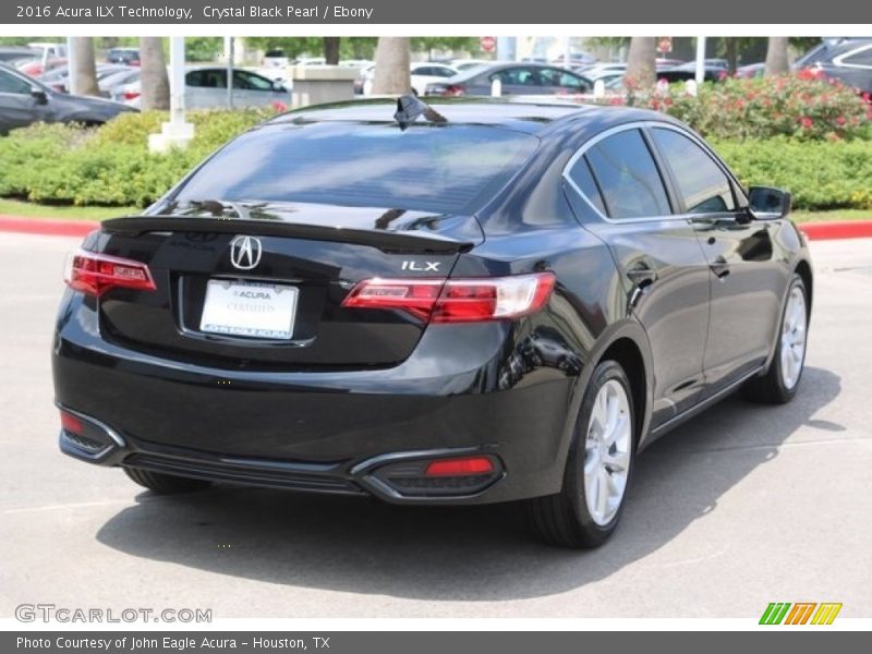 Crystal Black Pearl / Ebony 2016 Acura ILX Technology