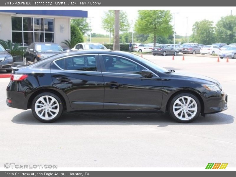Crystal Black Pearl / Ebony 2016 Acura ILX Technology