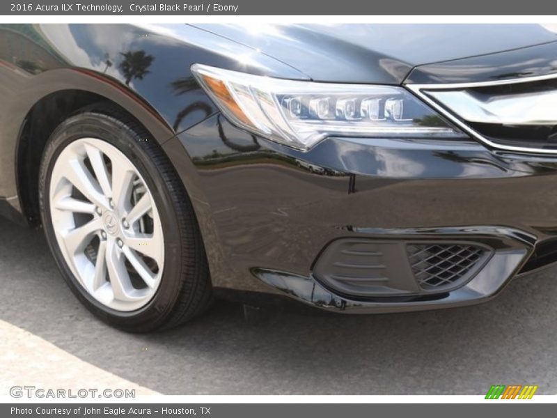 Crystal Black Pearl / Ebony 2016 Acura ILX Technology