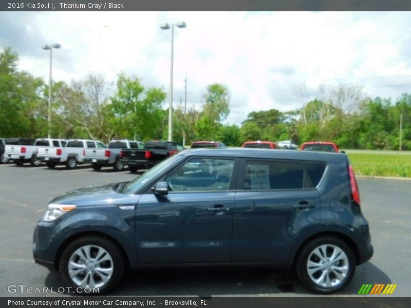 Titanium Gray / Black 2016 Kia Soul !