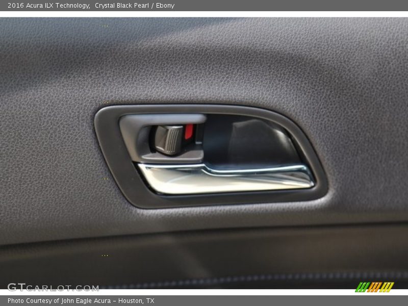 Crystal Black Pearl / Ebony 2016 Acura ILX Technology