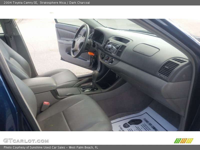 Stratosphere Mica / Dark Charcoal 2004 Toyota Camry SE