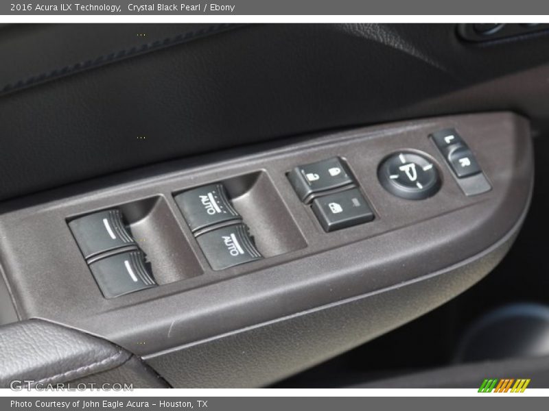 Crystal Black Pearl / Ebony 2016 Acura ILX Technology