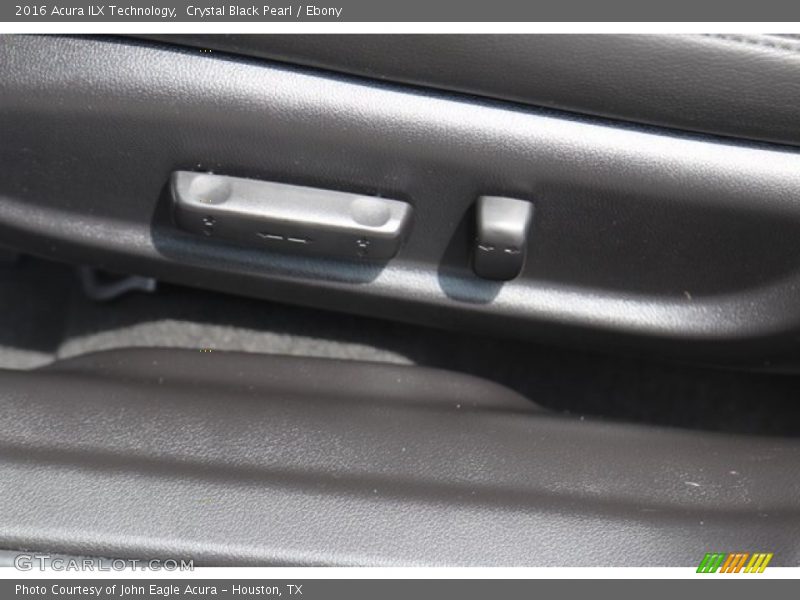 Crystal Black Pearl / Ebony 2016 Acura ILX Technology