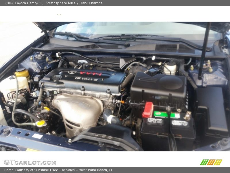 Stratosphere Mica / Dark Charcoal 2004 Toyota Camry SE