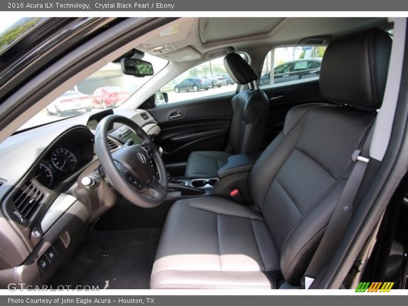 Crystal Black Pearl / Ebony 2016 Acura ILX Technology
