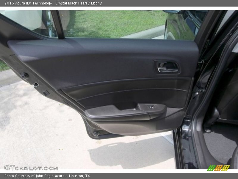Crystal Black Pearl / Ebony 2016 Acura ILX Technology