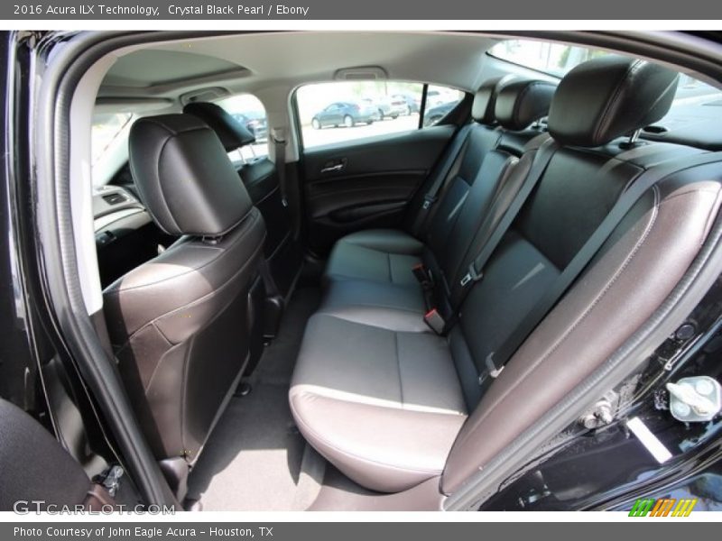 Crystal Black Pearl / Ebony 2016 Acura ILX Technology