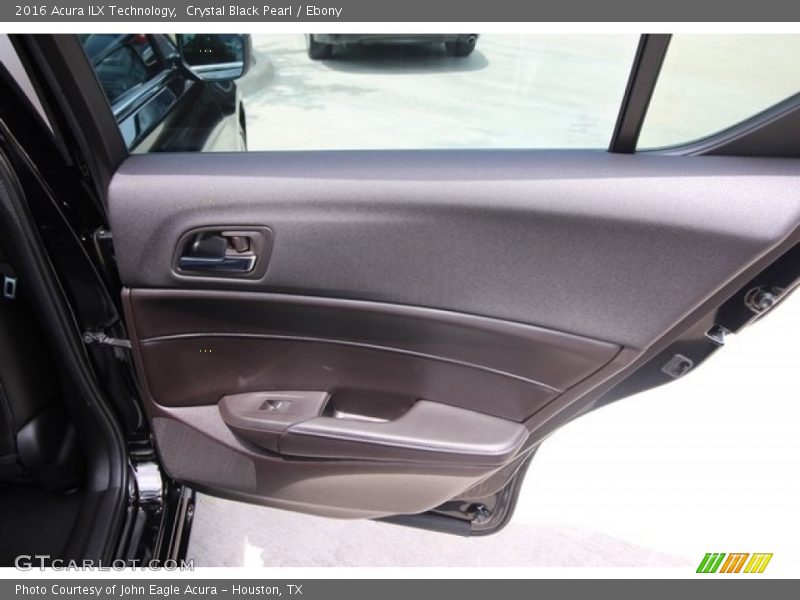 Crystal Black Pearl / Ebony 2016 Acura ILX Technology