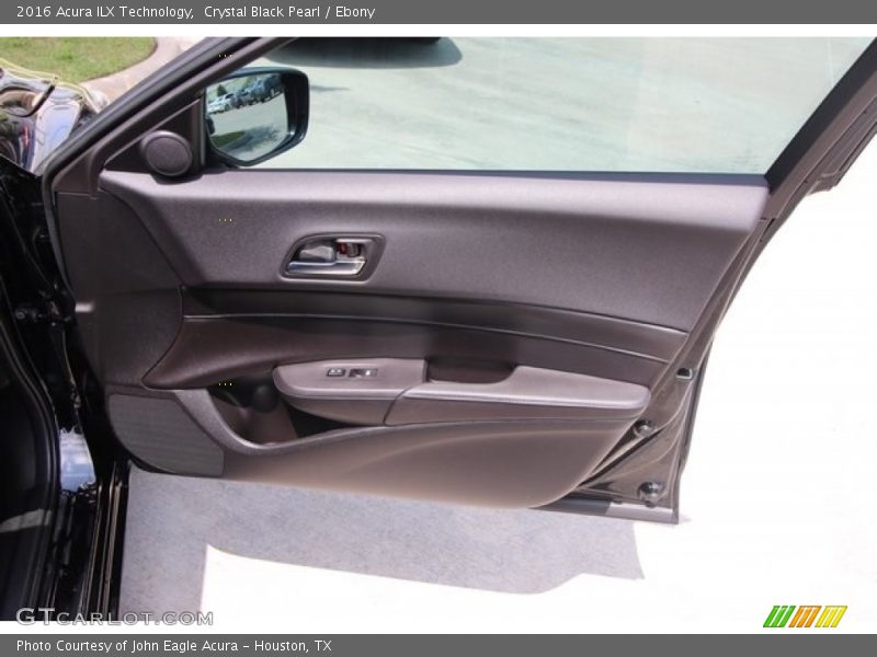Crystal Black Pearl / Ebony 2016 Acura ILX Technology