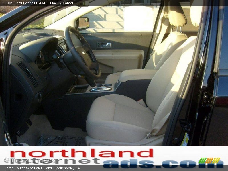 Black / Camel 2009 Ford Edge SEL AWD