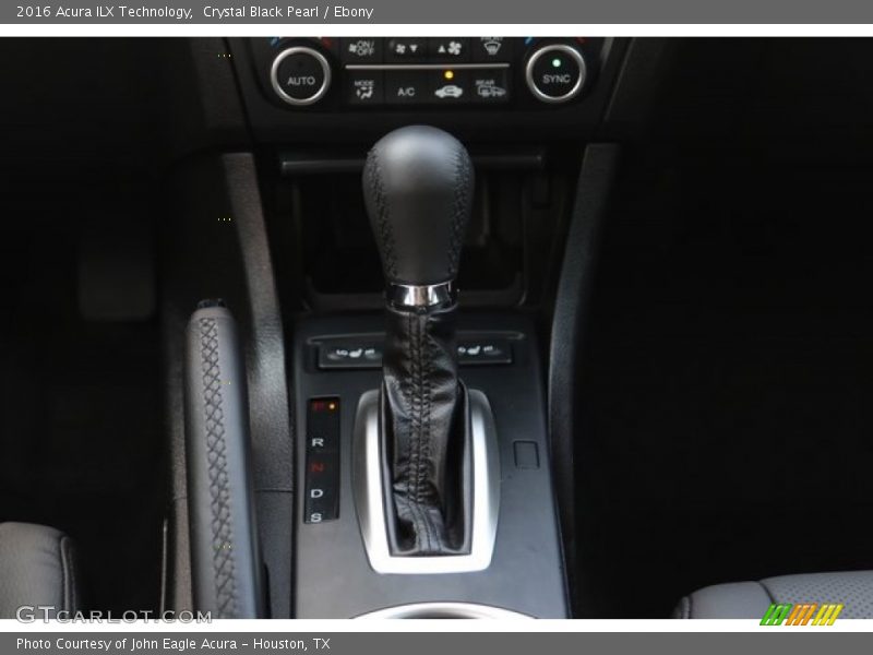 Crystal Black Pearl / Ebony 2016 Acura ILX Technology