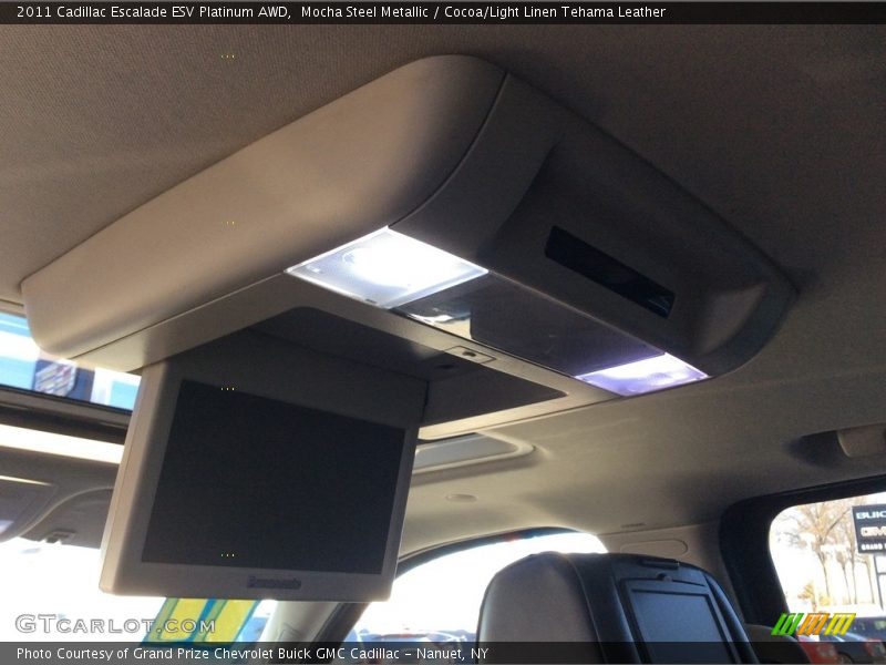 Mocha Steel Metallic / Cocoa/Light Linen Tehama Leather 2011 Cadillac Escalade ESV Platinum AWD