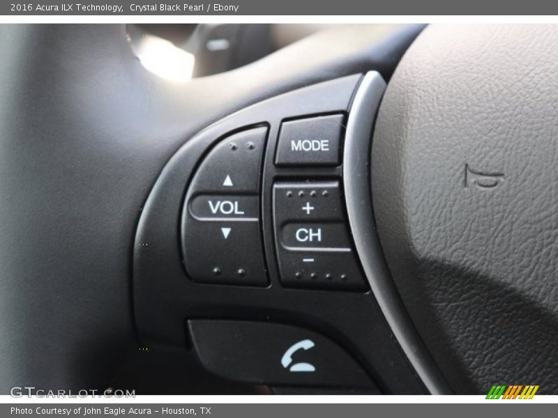 Crystal Black Pearl / Ebony 2016 Acura ILX Technology